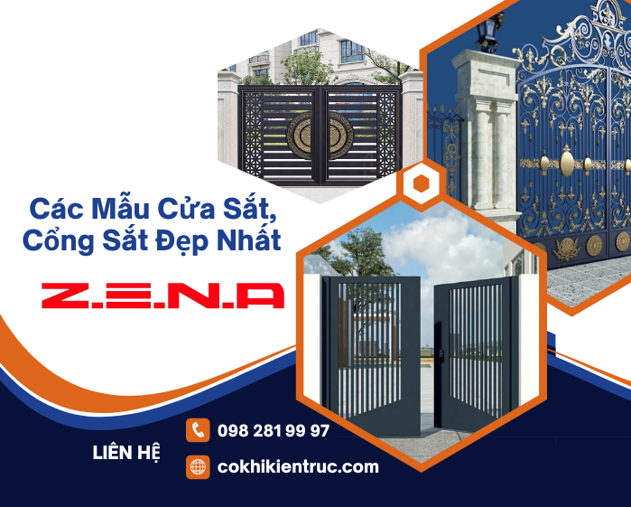 Tổng Hợp Các Mẫu Cửa Sắt, Cổng Sắt Đẹp Nhất: Hiện Đại, Cổ Điển & Mỹ Thuật 