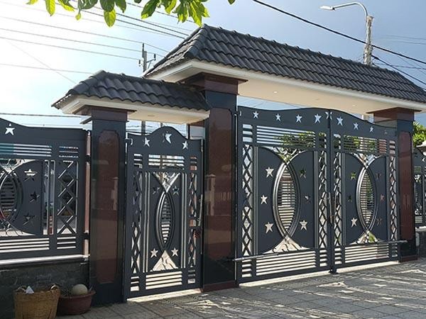 Mẫu Hàng Rào Cắt CNC Đẹp