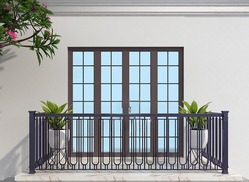 Lan Can Sắt Hiện Đại