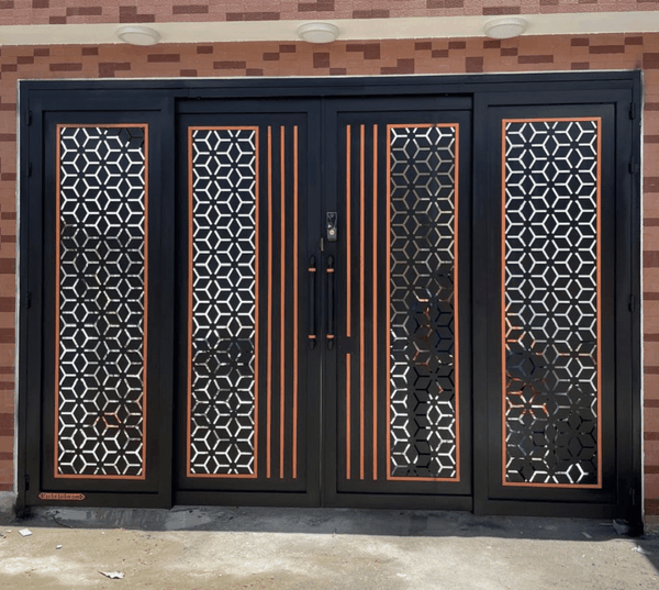 Mẫu Cửa Sắt 4 Cánh Đẹp