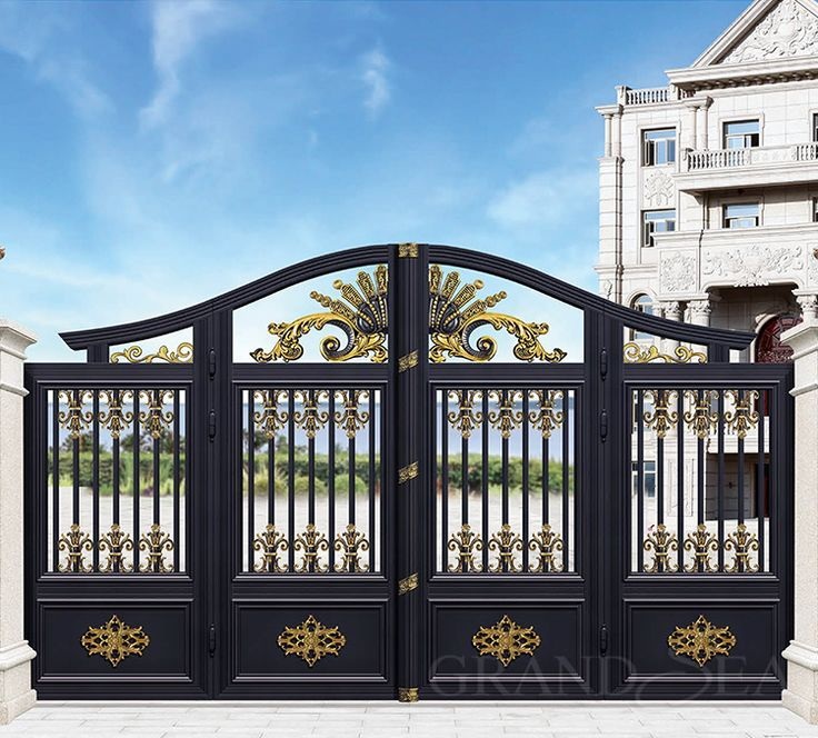 CỔNG SẮT BIỆT THỰ TÂN CỔ ĐIỂN