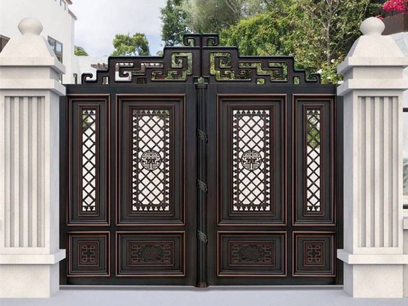 CỔNG SẮT BIỆT THỰ TÂN CỔ ĐIỂN