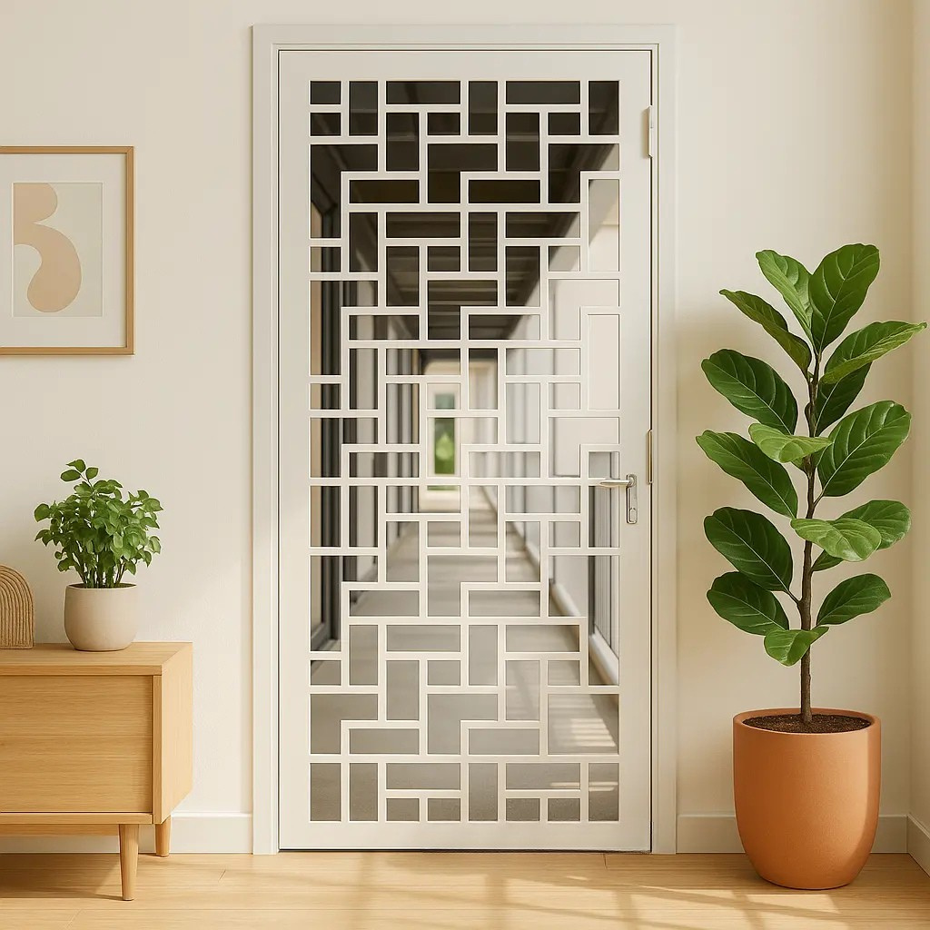 Cửa Sắt CNC 1 Cánh