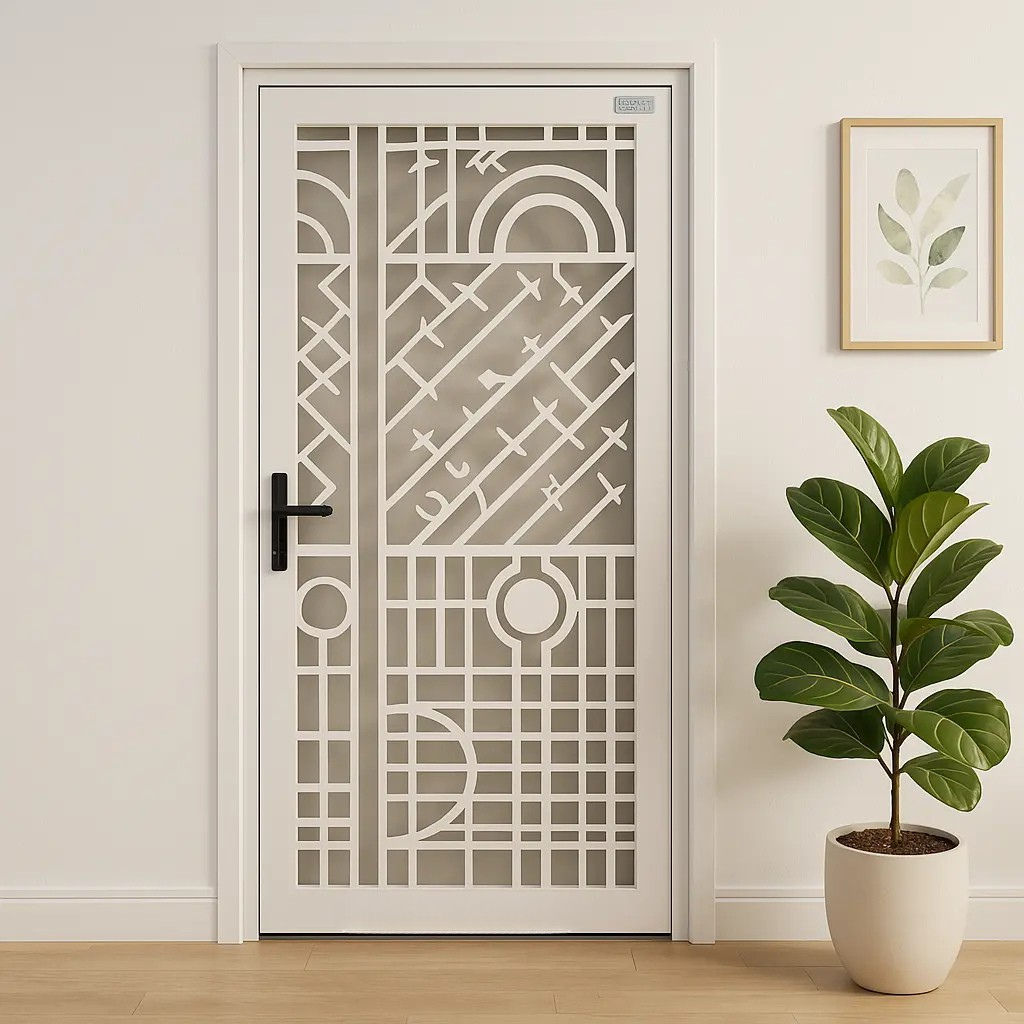 Cửa Sắt CNC 1 Cánh