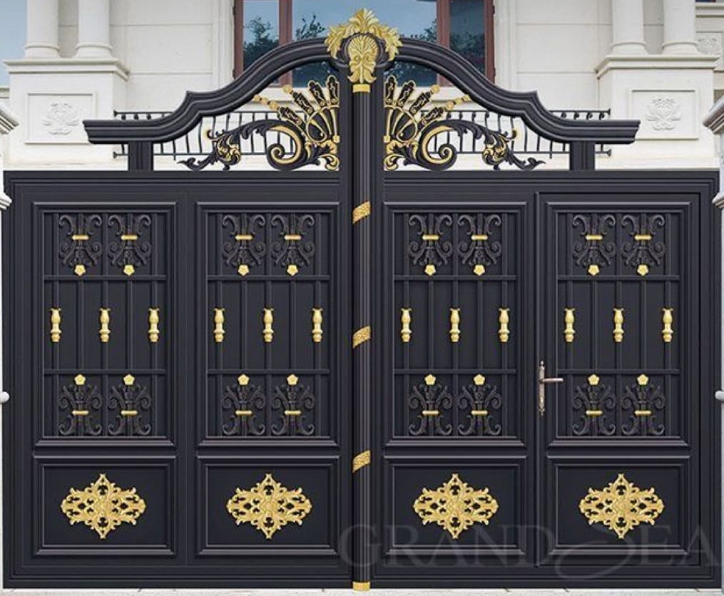 CỔNG SẮT BIỆT THỰ TÂN CỔ ĐIỂN