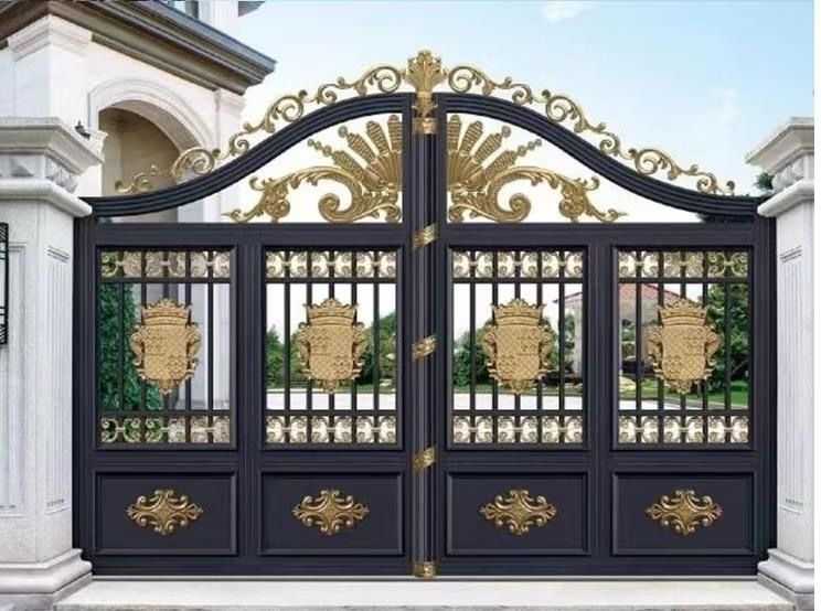 CỔNG SẮT BIỆT THỰ TÂN CỔ ĐIỂN