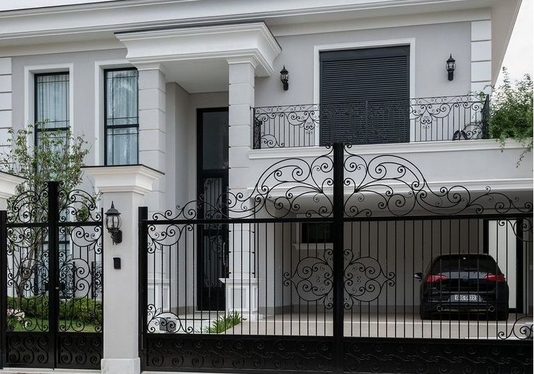 Mẫu Hàng Rào Sắt Mỹ Thuật CNC