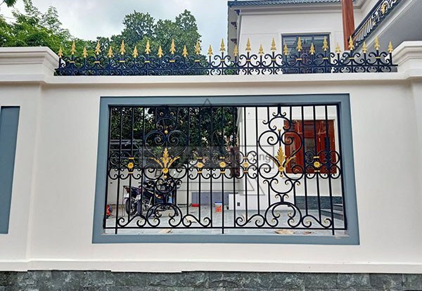 hàng rào sắt mỹ thuật