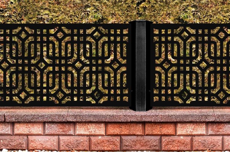 Mẫu hàng rào CNC, Phong cách tối giản, hiện đại