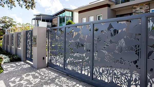 Mẫu Hàng Rào Cắt CNC Đẹp